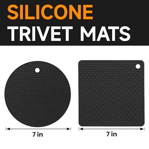Silicone Trivets for Hot Dishes (2 Count)