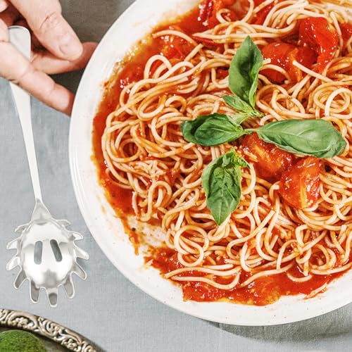 9.4 Inch Stainless Steel Pasta Spoon