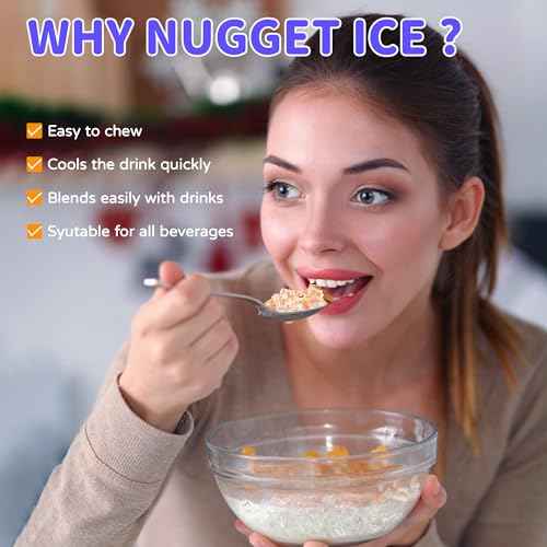 Nugget Ice Maker Machine 80LB