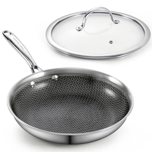 Stainless Steel Hybrid Nonstick 12