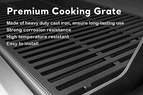 7637 Cast Iron Griddle Grates for Weber Spirit 200 Grill Parts