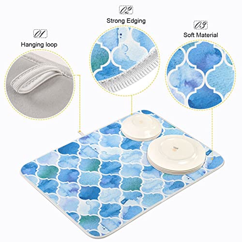 Super Absorbent Dish Drying Mat