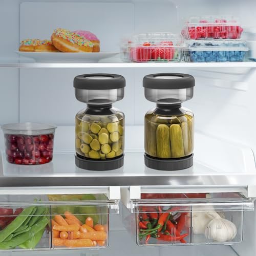Pickle Jar with Strainer Flip (34 Fl Oz)