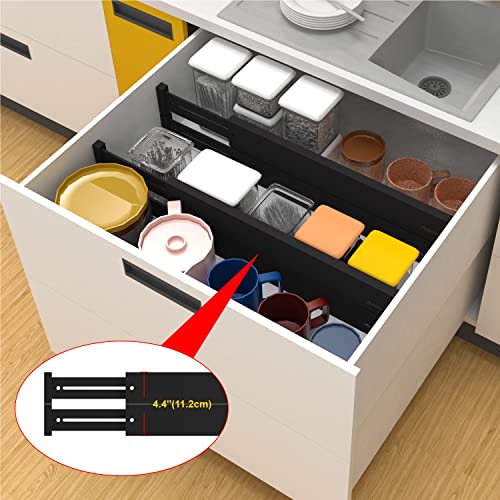 Bamboo Drawer Dividers Organizers