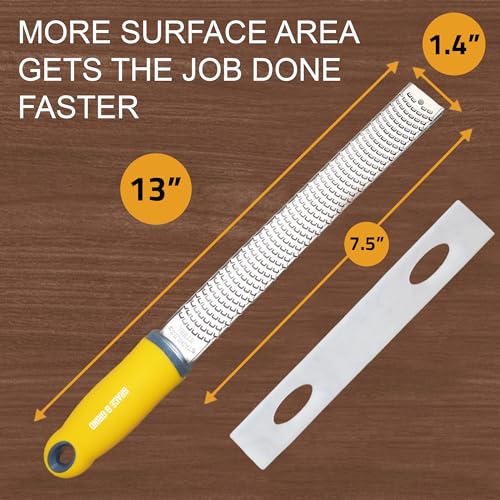 Premium Kitchen Lemon and Parmesan Cheese Zester