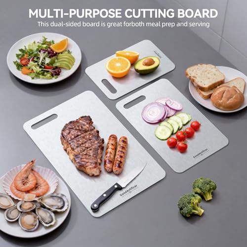 Titanium Cutting Boards Set of 3 (72 Count)