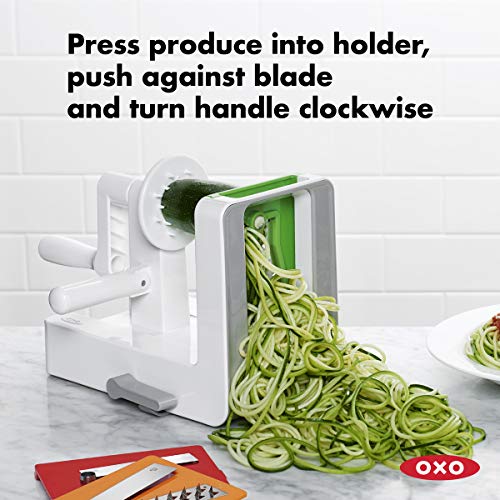 Good Grips 3 Blade Tabletop Spiralizer with StrongHold Suction
