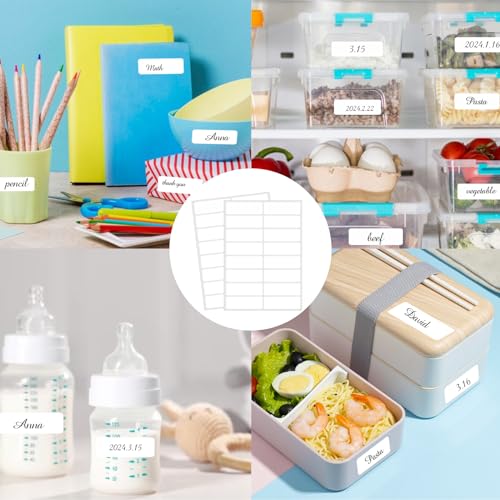 Blank Removable Labels