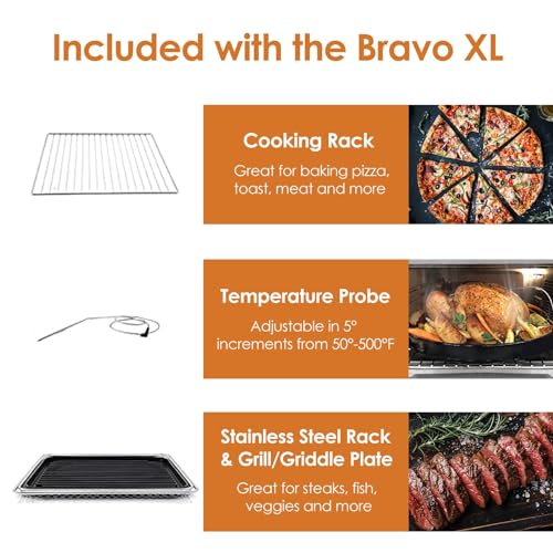 Bravo XL Air Fryer Toaster Smart Oven