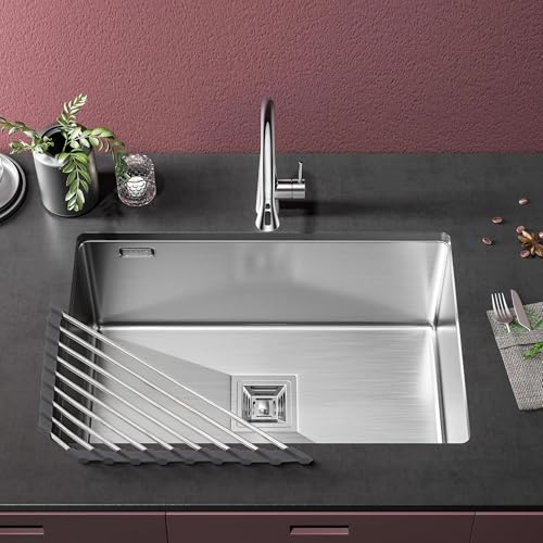 Dowell Over The Sink Roll Up Triangle Dish Drying Rack