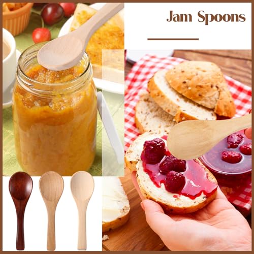 100 Pcs Small Wooden Spoons (102 Count)