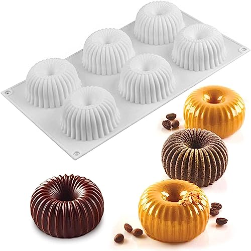Spiral Silicone Mold for Baking Mousse Cake