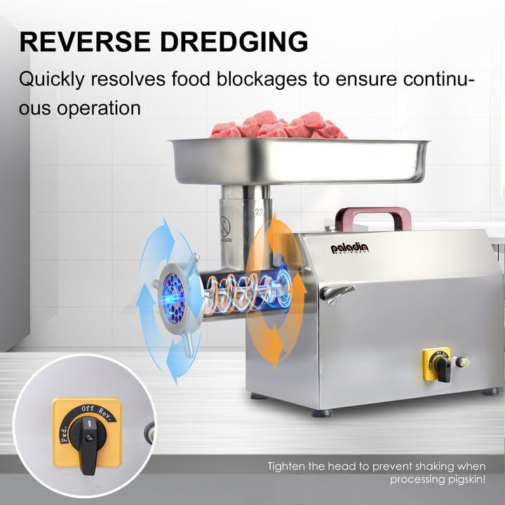 22 Electric Commercial Meat Grinder Machine