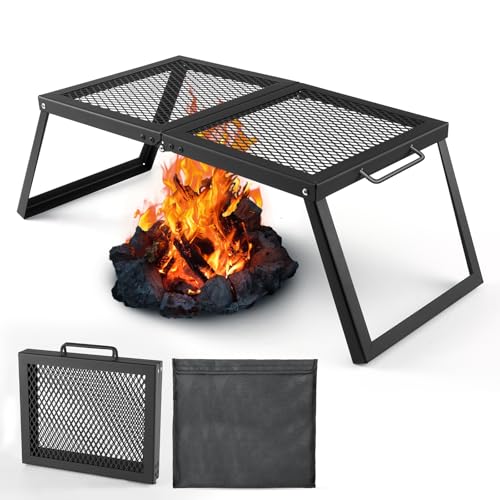 Portable Folding Charcoal Grills for Outdoor Cooking Bonfire BBQ