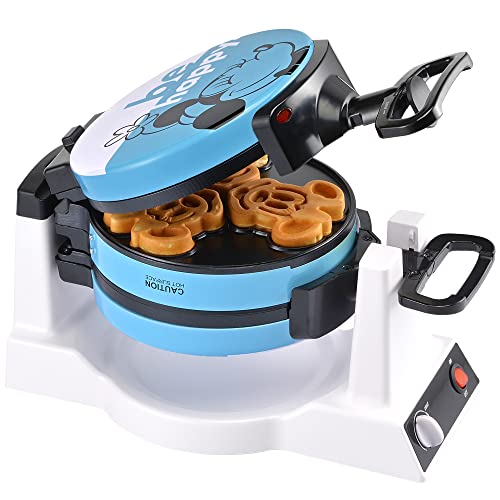 Disney Mickey & Minnie Double Flip Waffle Maker by Select Brands