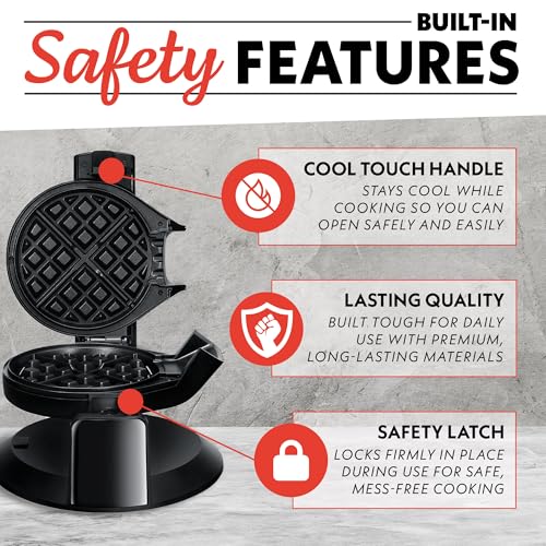 Dual Pour Waffle Maker
