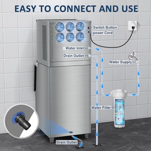 Commercial Ice Maker Machine 460LBS (156 Count)