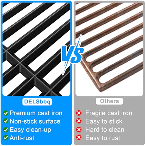 66097 66089 Grill Grates for Weber Genesis II 400 & LX 400 Series