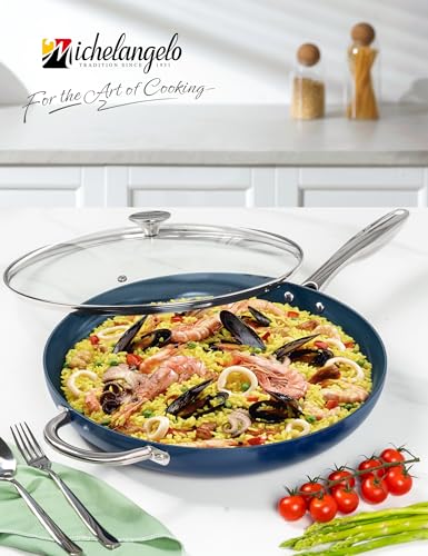 Large Frying Pan with Lid