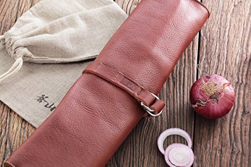 N1 Series 4 Piece Leather Roll Knife Set (4 Count)