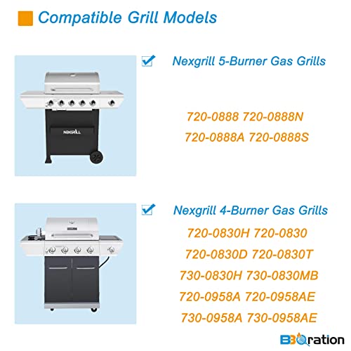 17" Grill Grates Replacement Parts for Nexgrill 4 (2 Count)