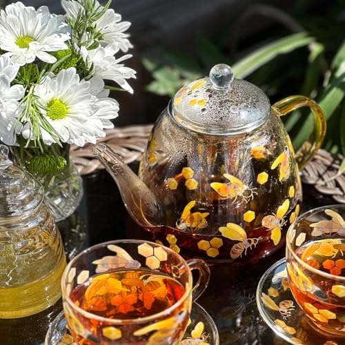 Heat Resistant Glass Teapot with Infuser