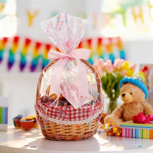 Happy Birthday Cellophane Wrap Roll