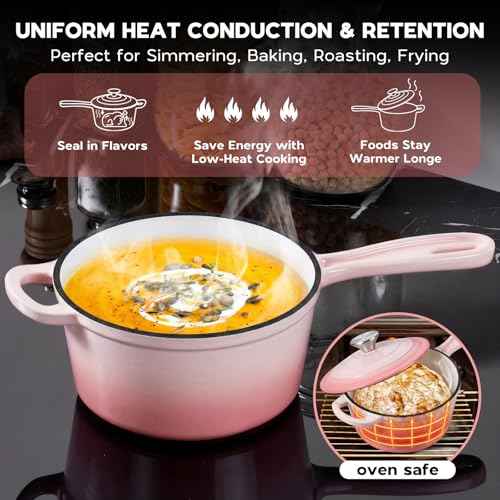 Cast Iron Sauce Pan Pot