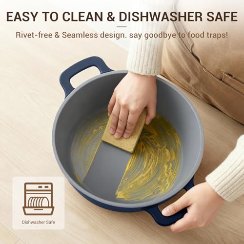 4.5 Qt Non Stick Soup Pot with Lid