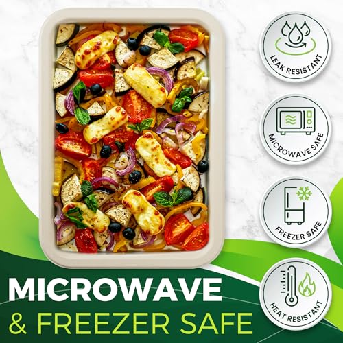 50 Pack Brown 14" Heavy Duty Disposable Rectangle Food Trays (50 Count)