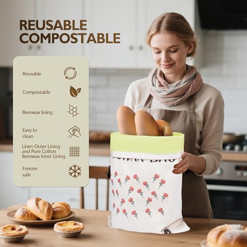 2 Pack Beeswax Bread Bag (2 Count)