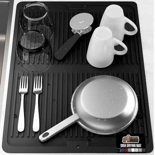Patented BPA Free Silicone Dish Drying Mat