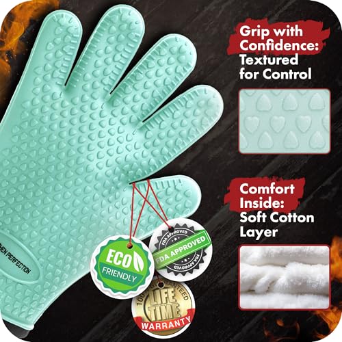 XL Silicone Smoker BBQ Gloves (2 Count)