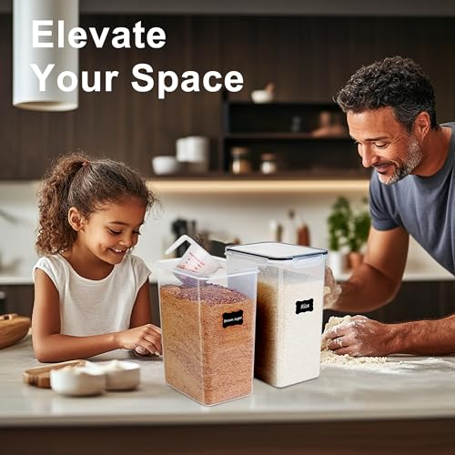 2 PC Flour Sugar Storage Containers (2 Count)