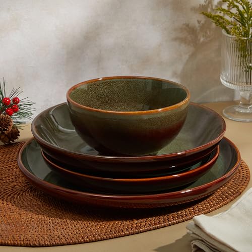 Stoneware Dinnerware Sets for 4