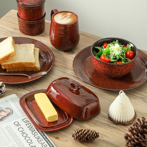 Butter Dish with Lid for Countertop