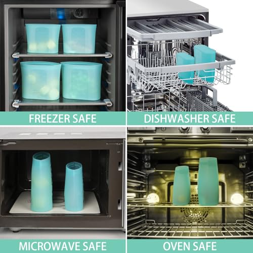 Reusable Sandwich & Snack Bags (8 Count)