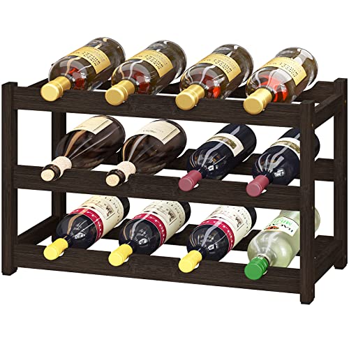 Bamboo Wine Rack Storage