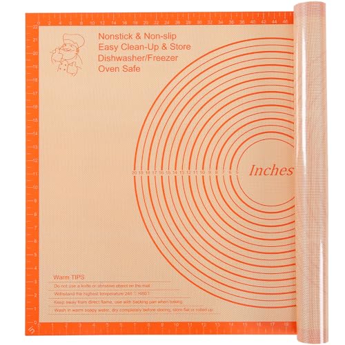 Silicone Pastry Mat 36X24 Inch Baking Mat for Rolling Out Doug