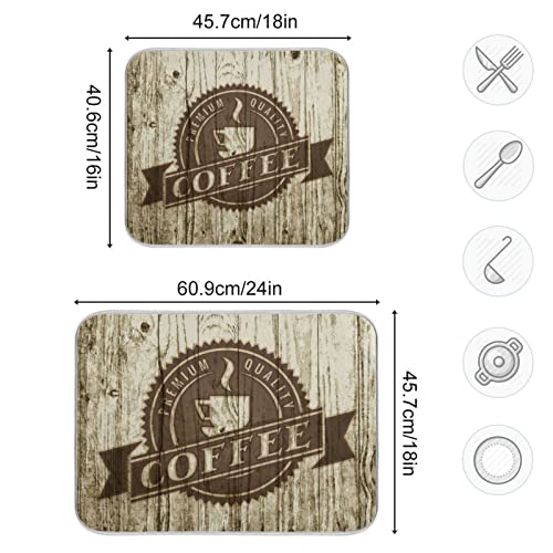 Super Absorbent Dish Drying Mat