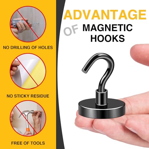 Magnetic Hooks (10 Count)