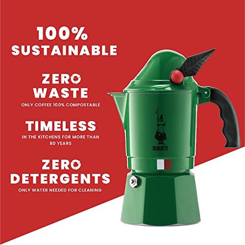 Moka Express Alpina Stovetop Espresso Maker