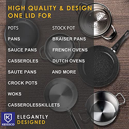 Stainless Steel Universal Lid for Pots