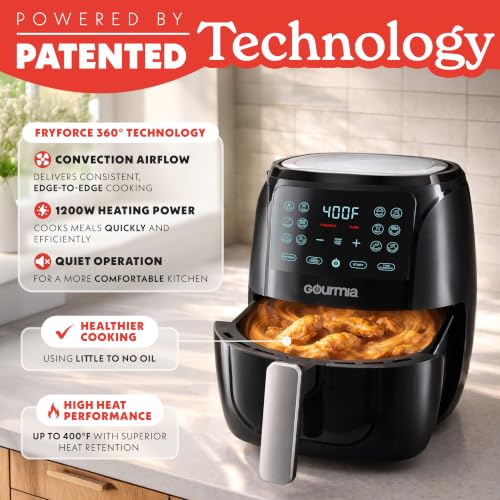 Air Fryer 4 Qt Basket Capacity (128 Fl Oz)