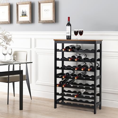 42 Bottles Bamboo Wine Rack (42 Count)