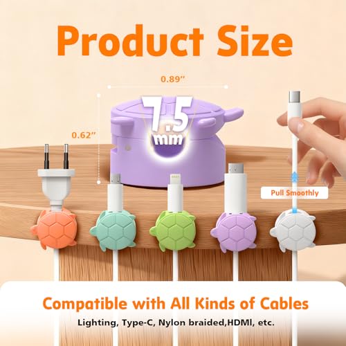 Rotatable Cable Clips (8 Count)