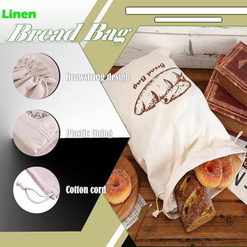 Bread Bag with Inside Lining (2 Count)