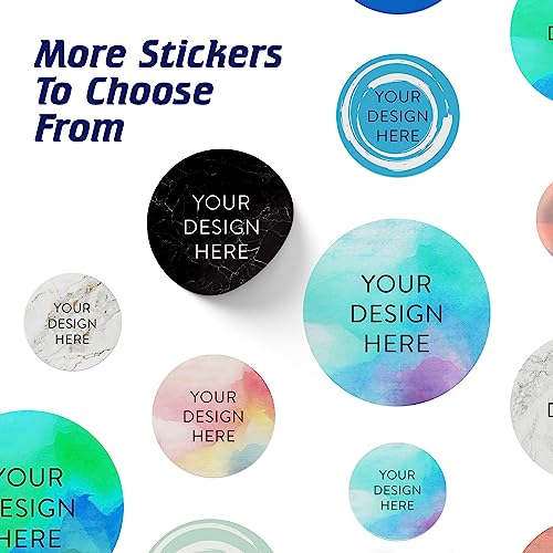100 Custom Vinyl Stickers (100 Count)