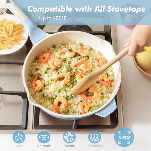 Nonstick Ceramic Saute Pan 10