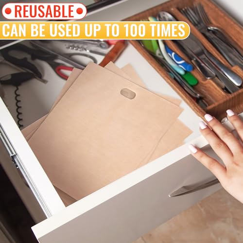Reusable Toaster Bags 12 Pcs (12 Count)